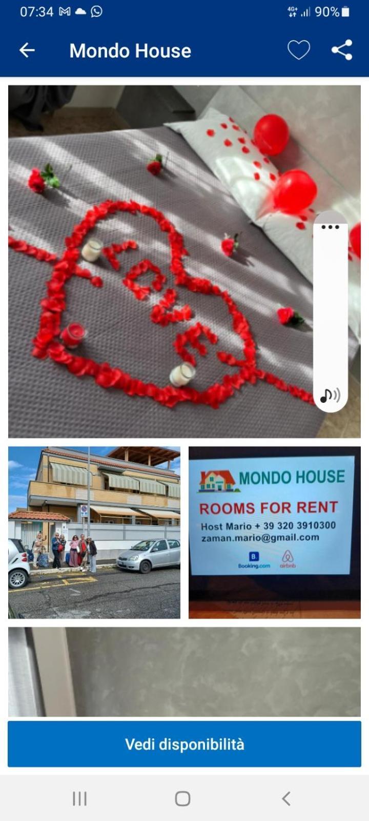 Mondo House Фиумичино Стая снимка